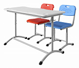 Школьный стол ШСТ12 и стулья ШС02 фото